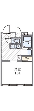 レオパレスＰｒｅｆｅｒｅｎｔｅの物件間取画像